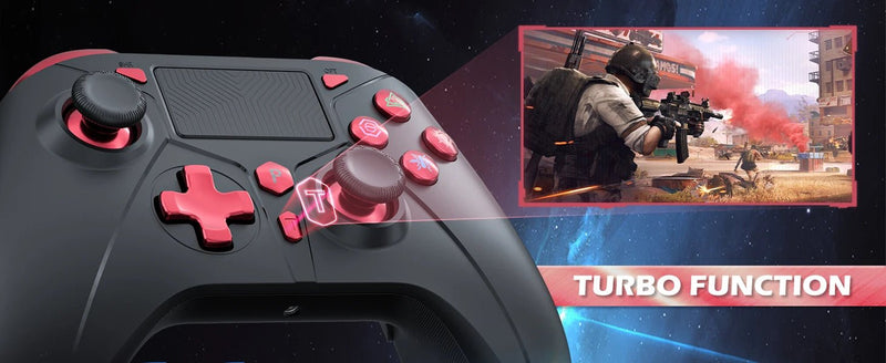 Gamepad For PS5 Console - P5 Wireless Controller, Dual Vibration Hall Effect, With Turbo Touchpad, Gaming Remote Accessories - The Shack