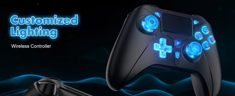 Gamepad For PS5 Console - P5 Wireless Controller, Dual Vibration Hall Effect, With Turbo Touchpad, Gaming Remote Accessories - The Shack