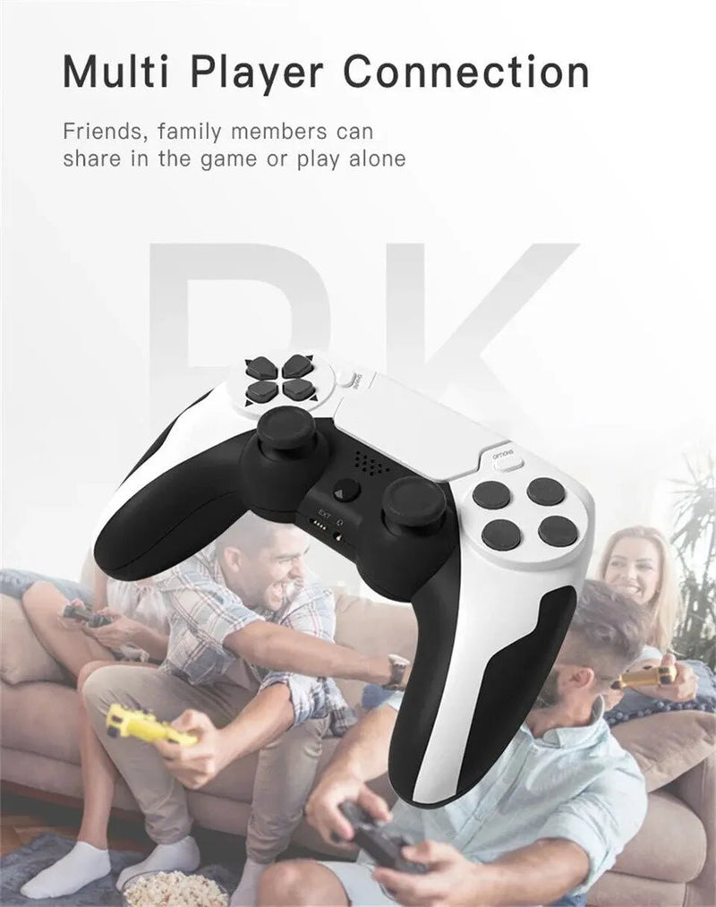 GAMINJA P48 Wireless Gamepad with Six Axis Gyroscope Game Controller For PS4 PS3 Console Wins 7 8 10 Dual Vibration PC Joystick - The Shack