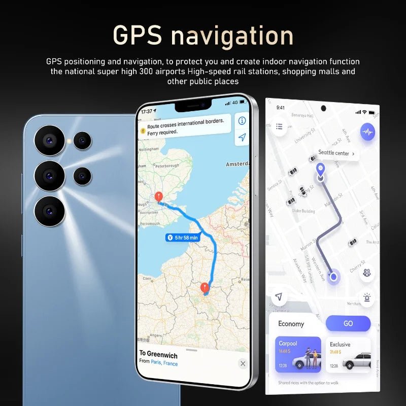 Global Version S24 Ultra Smartphone 3400mAh 4GB RAM 128G ROM 6.26 inch Phone Android 2280x1080HD 8+16MP 5G Network Mobile phones - The Shack