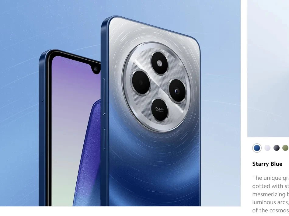 Global Version Xiaomi Redmi 14C Smartphone MediaTek Helio G81 - Ultra 50MP AI Dual camera 6.88" 120Hz Display HyperOS 5160mAh - The Shack