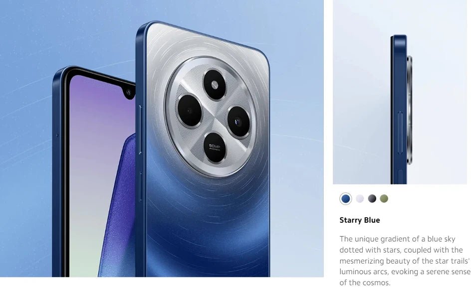 Global Version Xiaomi Redmi 14C Smartphone MediaTek Helio G81 - Ultra 50MP AI Dual camera 6.88" 120Hz Display HyperOS 5160mAh - The Shack