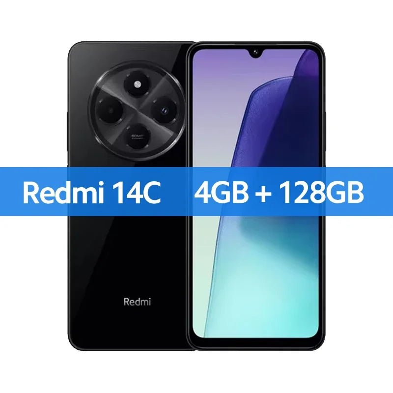 Global Version Xiaomi Redmi 14C Smartphone MediaTek Helio G81 - Ultra 50MP AI Dual camera 6.88" 120Hz Display HyperOS 5160mAh - The Shack