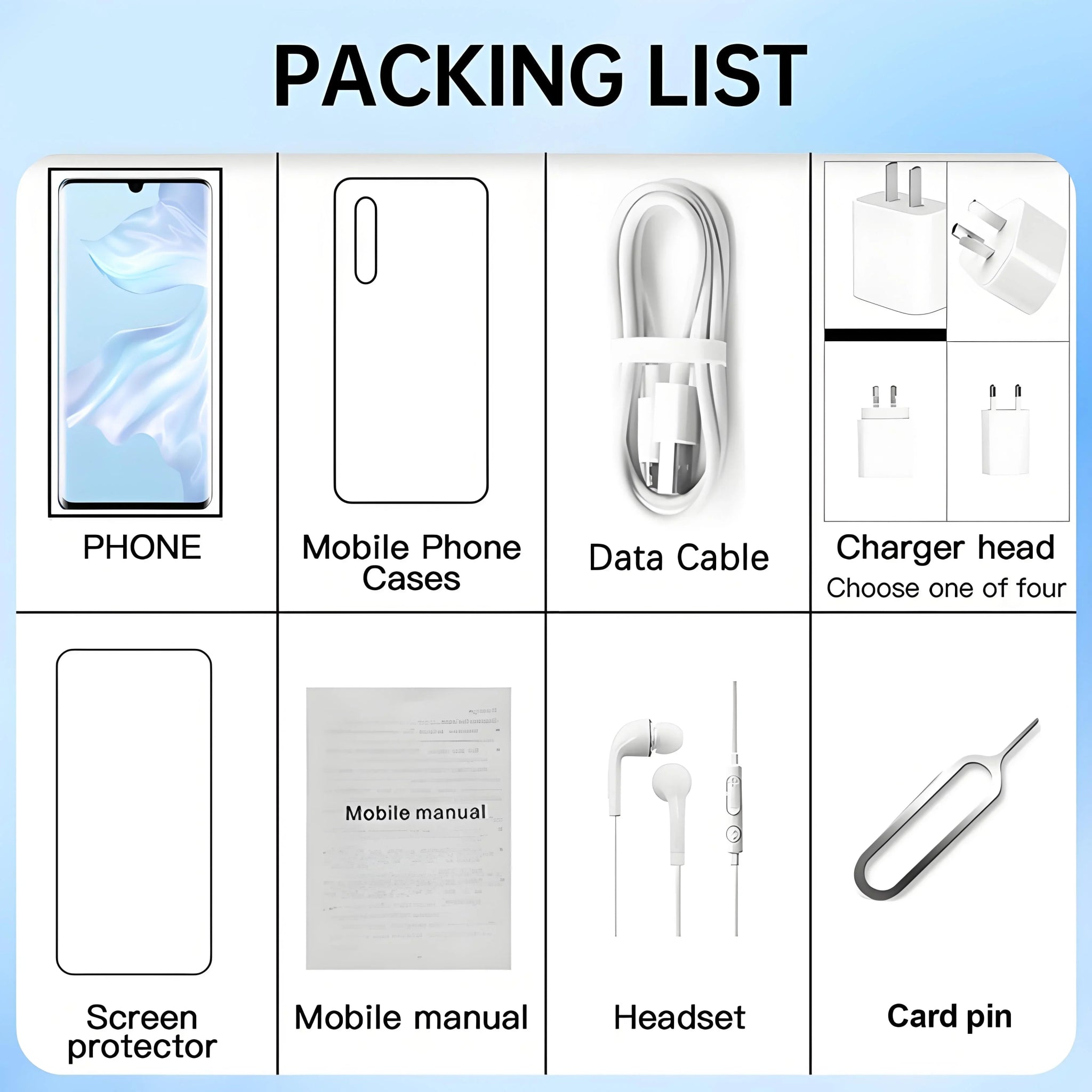 HUAWEI P30 Pro Smartphone Android 4200mAh 8GB RAM 256GB ROM 6.47 Inch Phone FHD+2340x1080 32+40MP GPS 4 5G Network Mobile Phones - The Shack