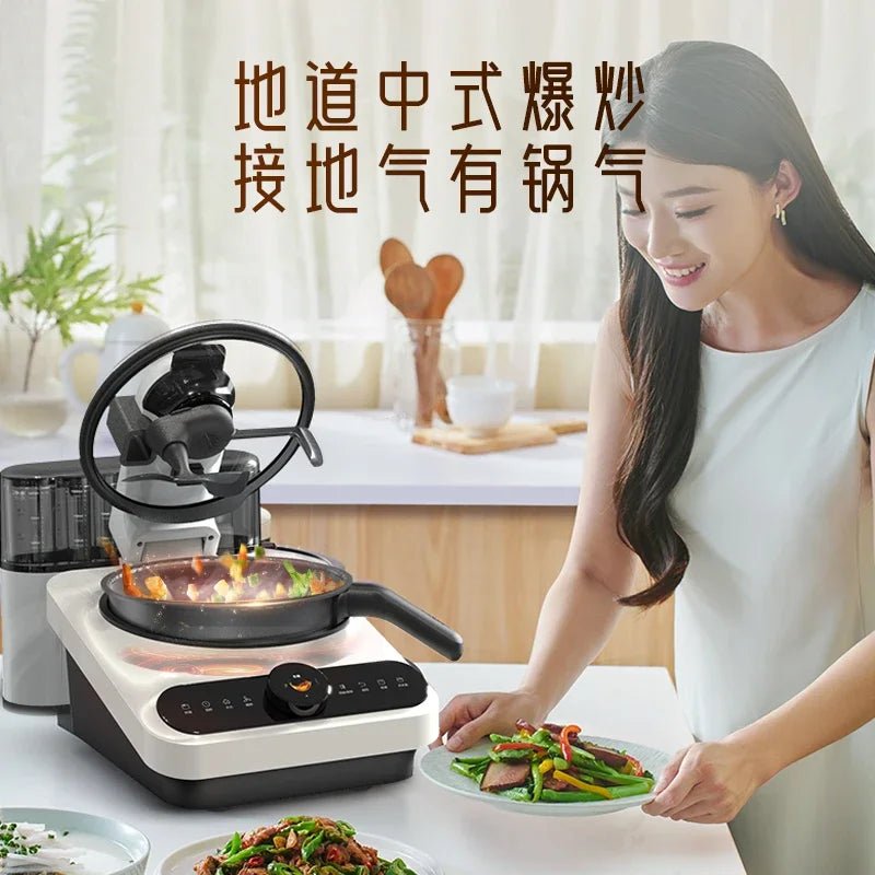Kitchen Robot Machine 220V Intelligent Food Processor Home Automatic Cooking Machine Multi - cooker רובוט חכם robots de cuisine - The Shack