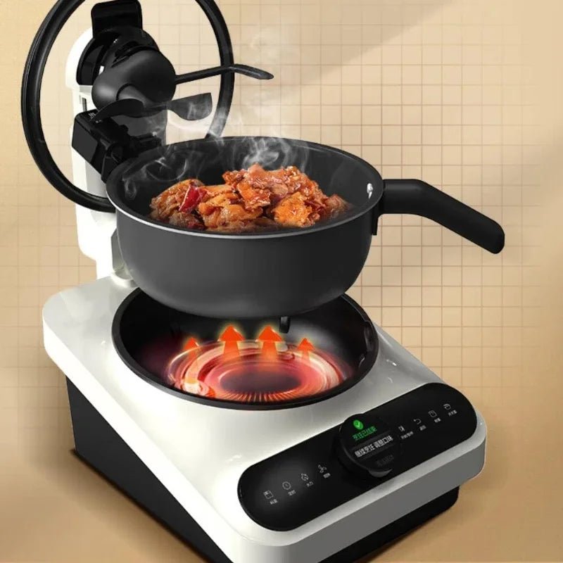 Kitchen Robot Machine 220V Intelligent Food Processor Home Automatic Cooking Machine Multi - cooker רובוט חכם robots de cuisine - The Shack