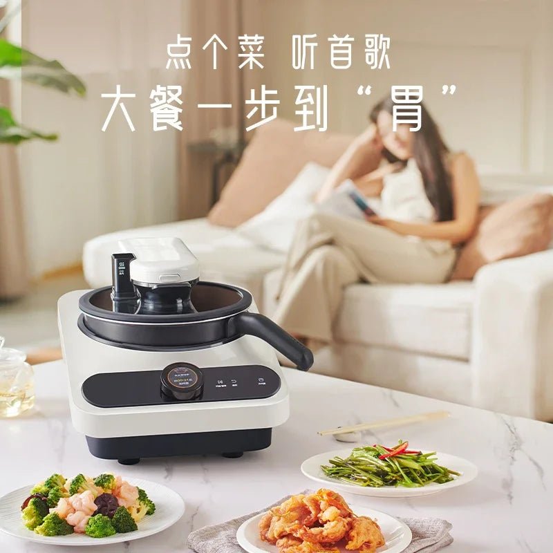 Kitchen Robot Machine 220V Intelligent Food Processor Home Automatic Cooking Machine Multi - cooker רובוט חכם robots de cuisine - The Shack