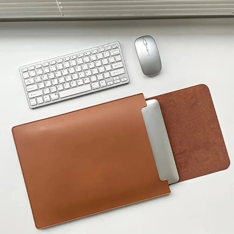 Laptop Bag, 13/13.3/14/15/15.4/15.6/16 Inch, Notebook Computer Mouse Pad, Pu Leather Bladder Bag, Computer Bag Accessories - The Shack