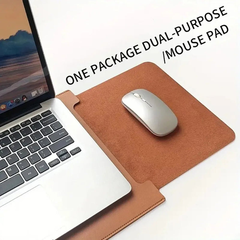 Laptop Bag, 13/13.3/14/15/15.4/15.6/16 Inch, Notebook Computer Mouse Pad, Pu Leather Bladder Bag, Computer Bag Accessories - The Shack