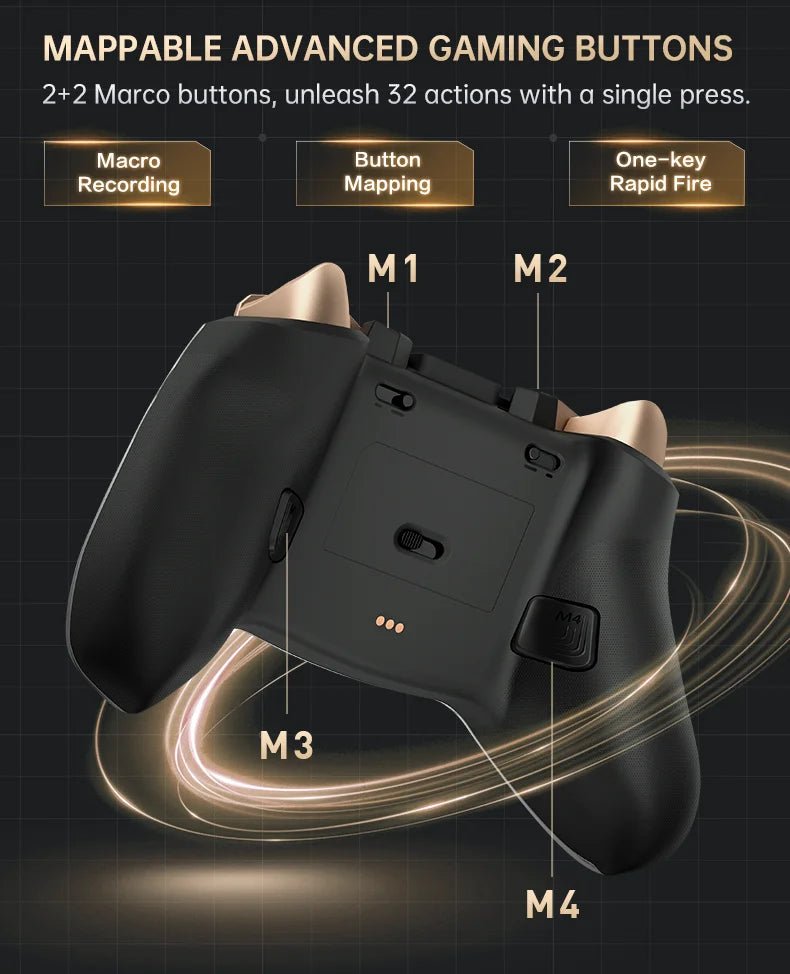 MACHENIKE G5Pro V2 Ultimate Gaming Controller Optical Trigger ABXY Button Hot - Swappable Joystick 4K Resolution For Switch PC - The Shack