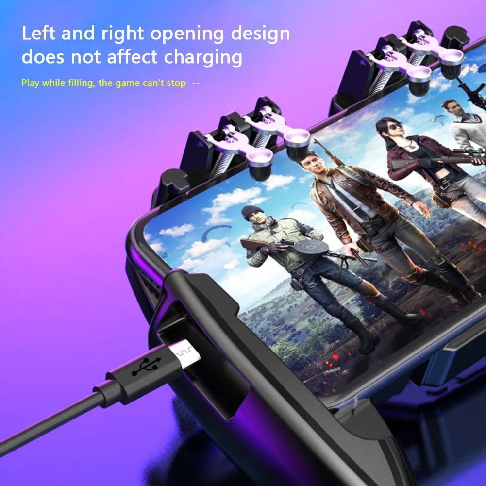 Mobile Shooting Gaming Game Controller Gamepads Gaming w/ Cooling Fan Entertainment Accessories for PUBG Joystick - The Shack
