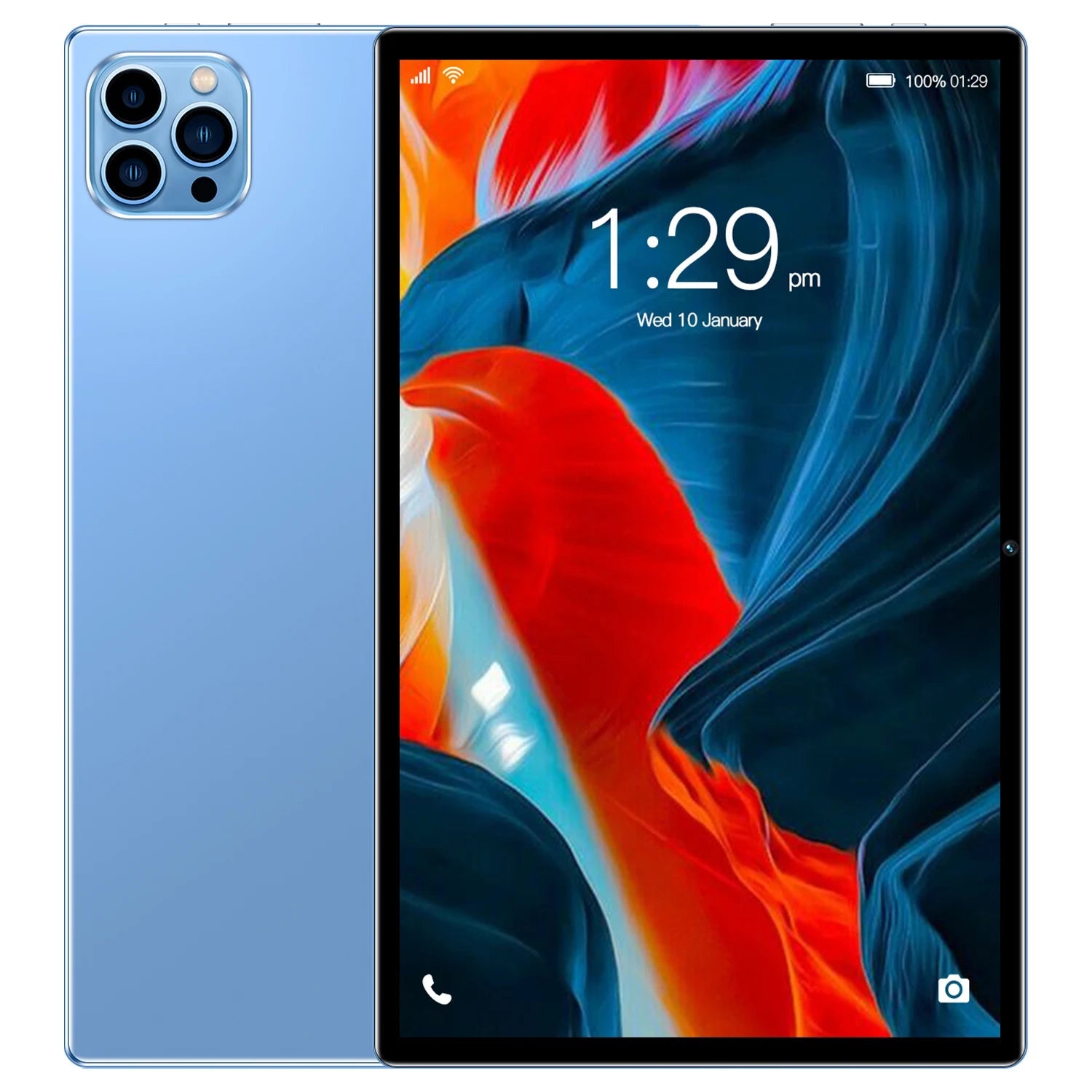 New 10.1 Inch Android Tablet Pc Google Play Octa Core Dual Cameras Dual SIM 3G Phone Call Tablets Global Version 4GB RAM 64GB - The Shack