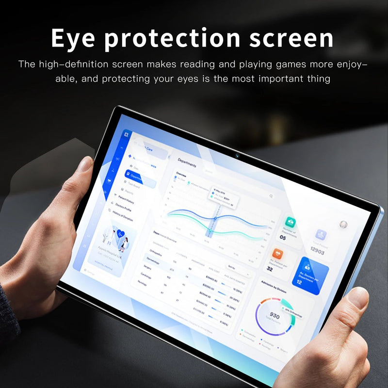 New 10.1 Inch Android Tablet Pc Google Play Octa Core Dual Cameras Dual SIM 3G Phone Call Tablets Global Version 4GB RAM 64GB - The Shack