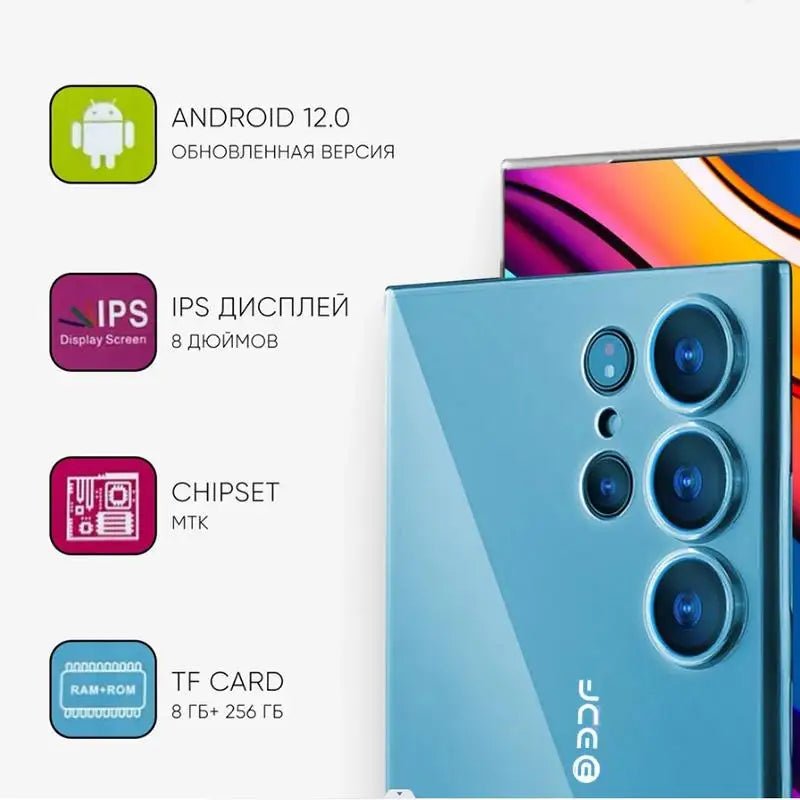 NEW 10.1 Inch Tablet 3G LTE Phone Call Octa Core 6GB+128GB ROM Bluetooth Wi - Fi Google High Definition Display Tablet PC - The Shack