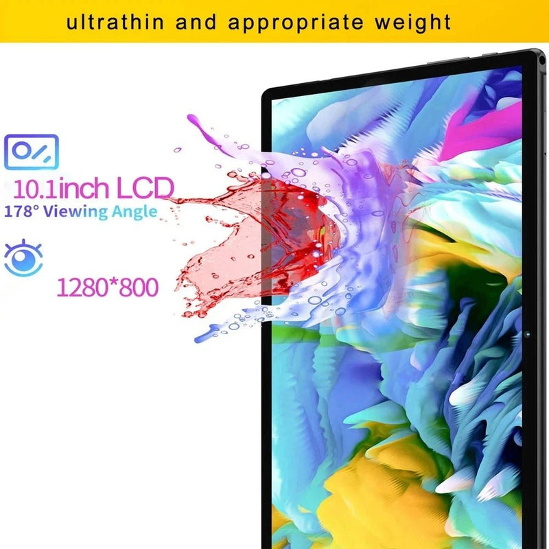 NEW 10.1 Inch Tablet 3G LTE Phone Call Octa Core 6GB+128GB ROM Bluetooth Wi - Fi Google High Definition Display Tablet PC - The Shack