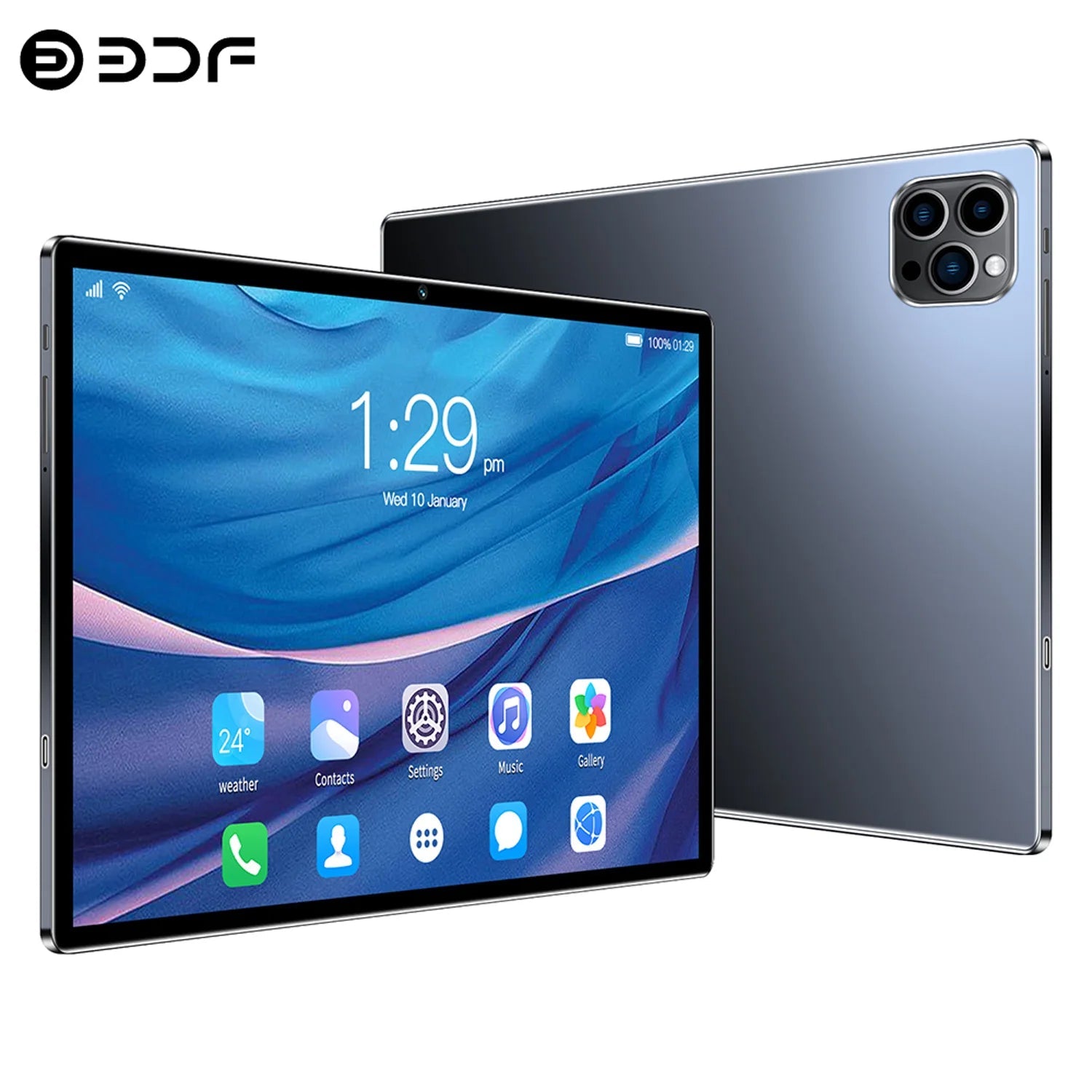 New 10.1 Inch Tablet Pc Octa Core 4GB RAM 64GB ROM Global Network Dual SIM Cards WiFi Bluetooth 3G Phone Call Google Tablets - The Shack