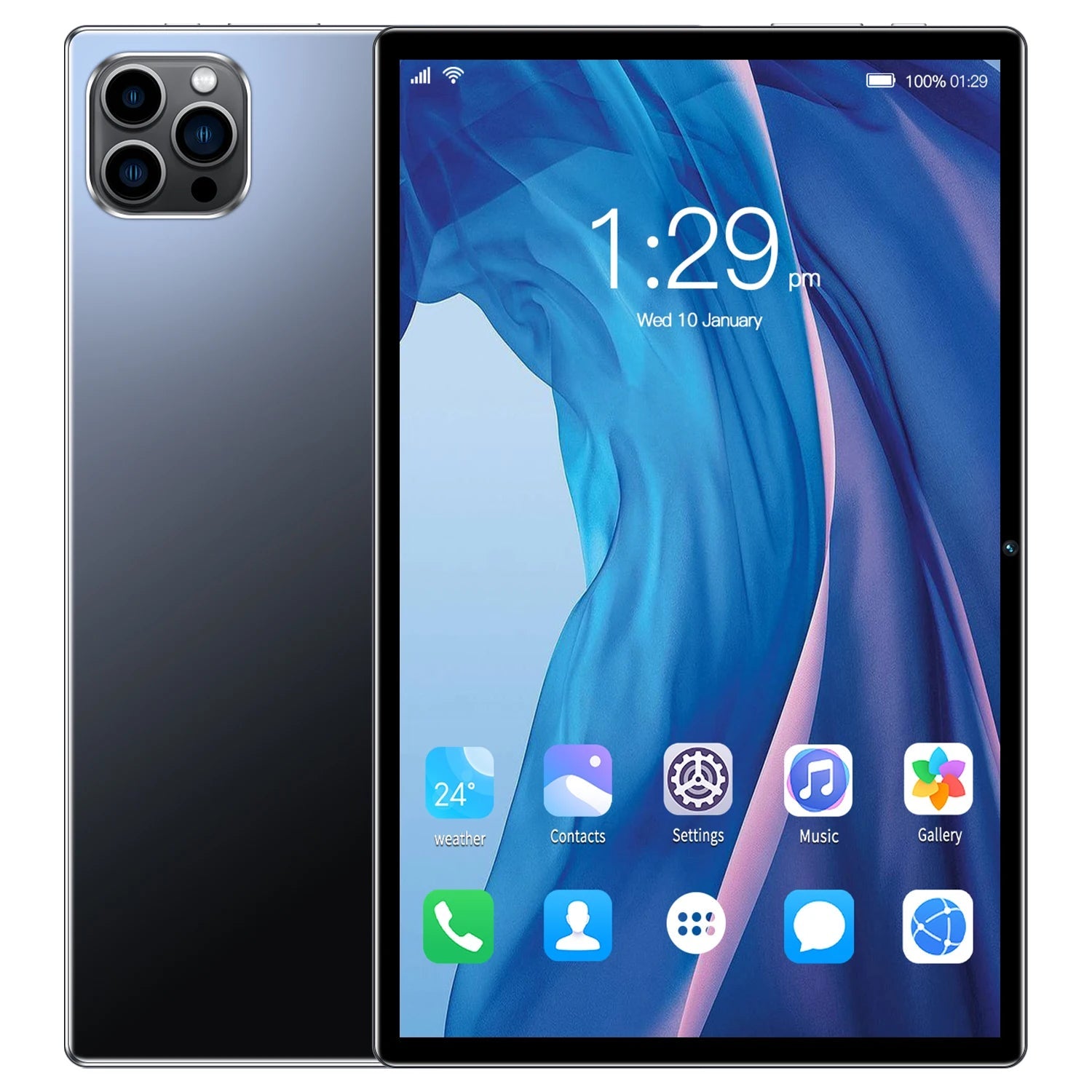 New 10.1 Inch Tablet Pc Octa Core 4GB RAM 64GB ROM Global Network Dual SIM Cards WiFi Bluetooth 3G Phone Call Google Tablets - The Shack