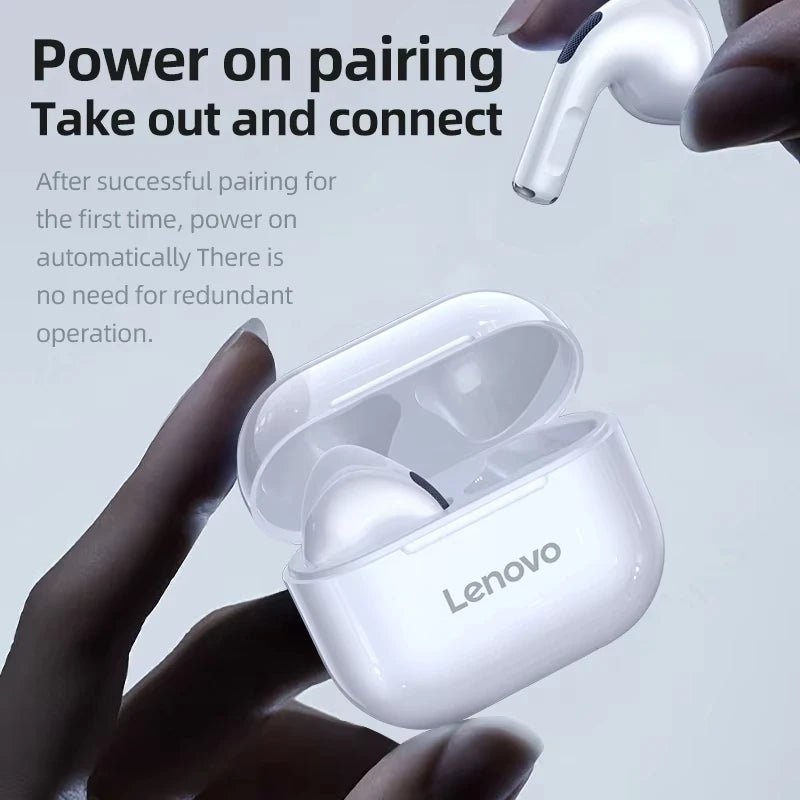 New LP40 NEW Bluetooth V5.0 Earphones Anti - sweat Lightweight Headphones Compatible With Smart Phone Laptop Computer Earbuds - The Shack