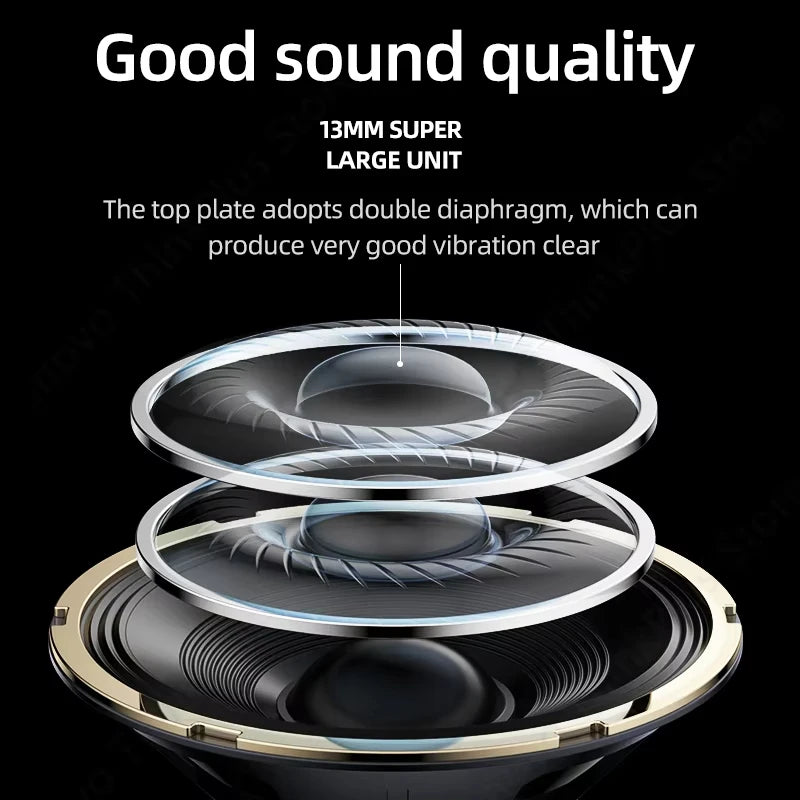 New LP40 NEW Bluetooth V5.0 Earphones Anti - sweat Lightweight Headphones Compatible With Smart Phone Laptop Computer Earbuds - The Shack