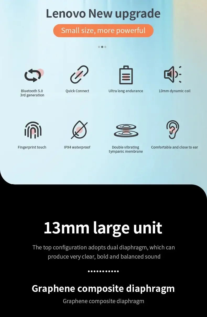 New LP40 NEW Bluetooth V5.0 Earphones Anti - sweat Lightweight Headphones Compatible With Smart Phone Laptop Computer Earbuds - The Shack