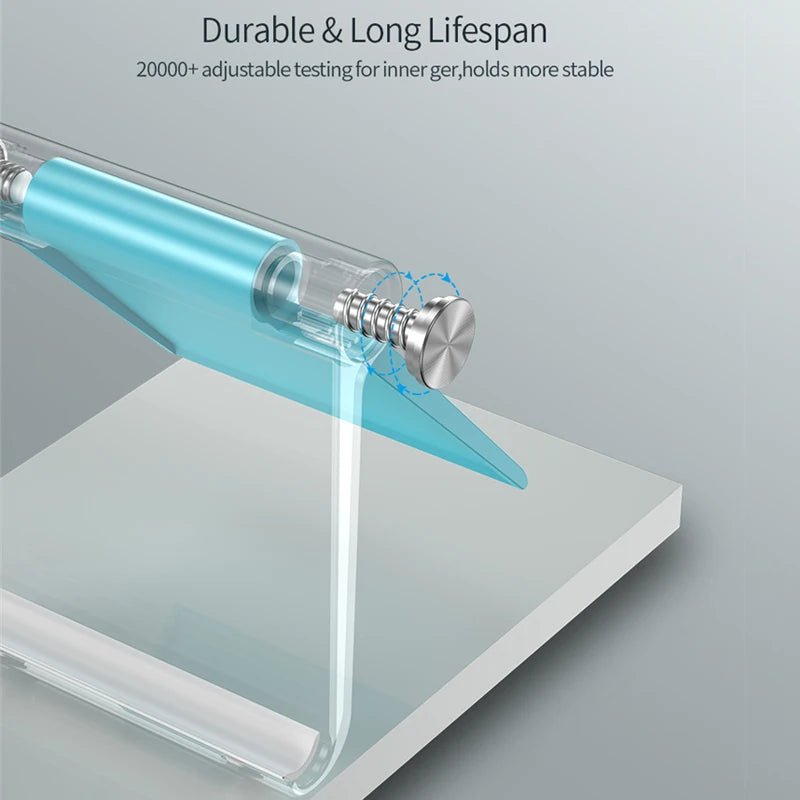 Phone Holder Stand Mobile Smartphone Support Tablet Stand for iPhone 14 13 Desk Cell Phone Holder Stand Portable Mobile Holder - The Shack