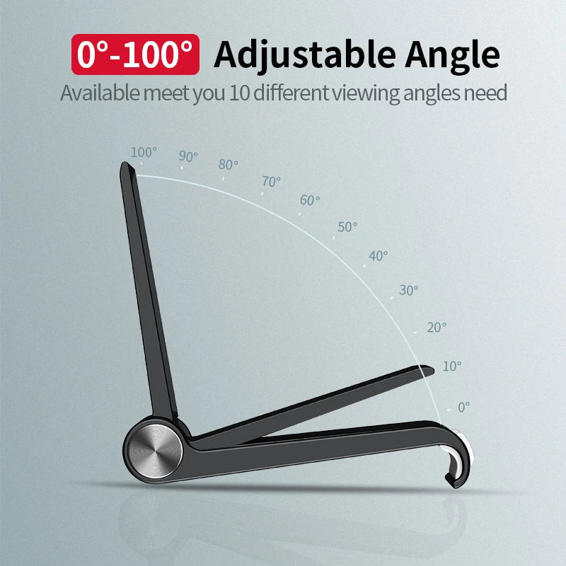 Phone Holder Stand Mobile Smartphone Support Tablet Stand for iPhone 14 13 Desk Cell Phone Holder Stand Portable Mobile Holder - The Shack