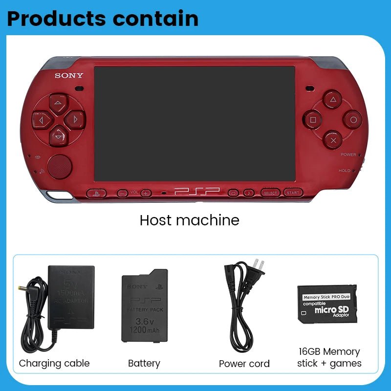 PlayStation Original PSP 3000 Handheld Game Console (PSP - 3006) PlayStation Portable 3000 Game Console(Free Games)Cracked version - The Shack