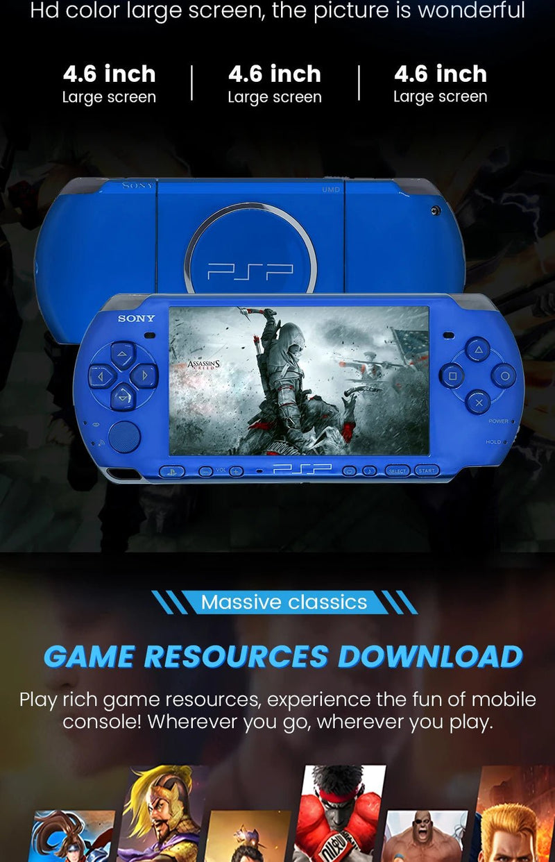 PlayStation Original PSP 3000 Handheld Game Console (PSP - 3006) PlayStation Portable 3000 Game Console(Free Games)Cracked version - The Shack