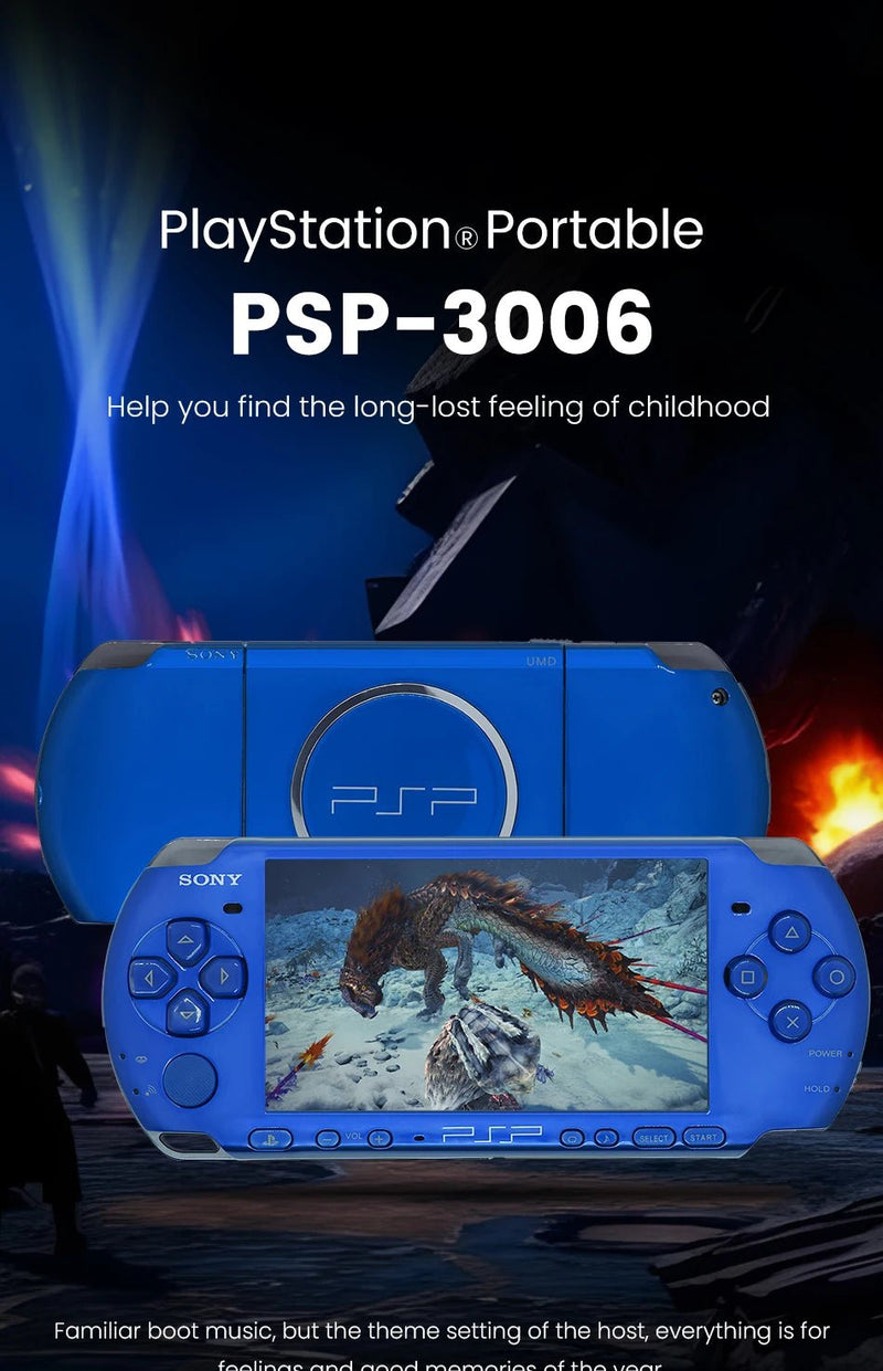PlayStation Original PSP 3000 Handheld Game Console (PSP - 3006) PlayStation Portable 3000 Game Console(Free Games)Cracked version - The Shack