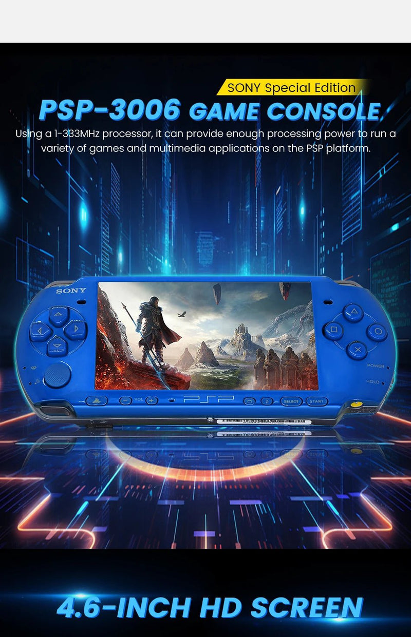 PlayStation Original PSP 3000 Handheld Game Console (PSP - 3006) PlayStation Portable 3000 Game Console(Free Games)Cracked version - The Shack