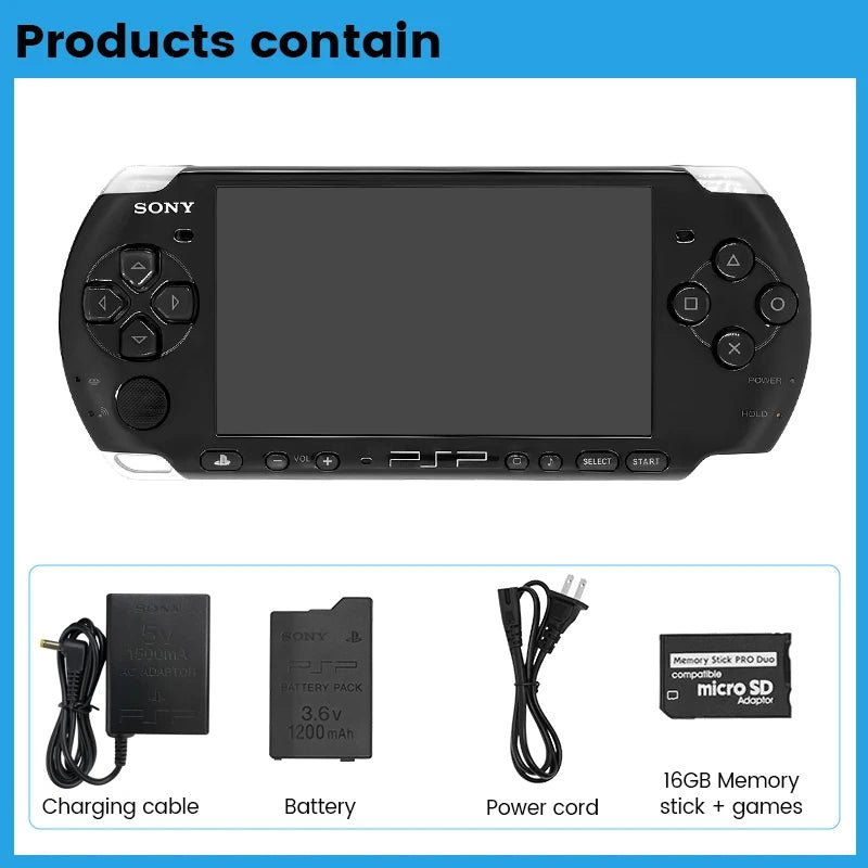 PlayStation Original PSP 3000 Handheld Game Console (PSP - 3006) PlayStation Portable 3000 Game Console(Free Games)Cracked version - The Shack