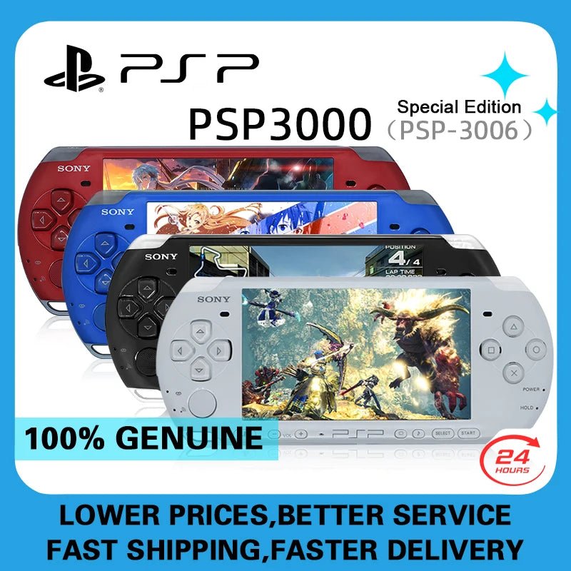 PlayStation Original PSP 3000 Handheld Game Console (PSP - 3006) PlayStation Portable 3000 Game Console(Free Games)Cracked version - The Shack