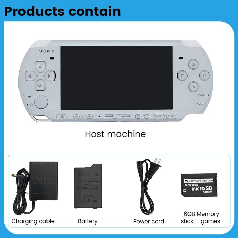 PlayStation Original PSP 3000 Handheld Game Console (PSP - 3006) PlayStation Portable 3000 Game Console(Free Games)Cracked version - The Shack