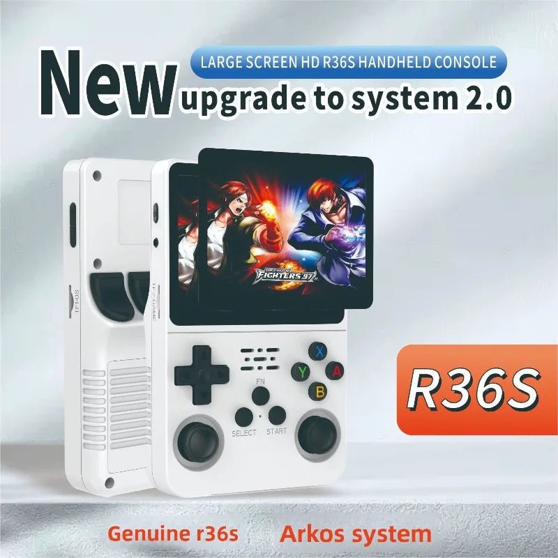 Portable R36S open - source handheld 3.5 - inch high - definition gaming portable PSP retro joystick game console BA arcade machine - The Shack