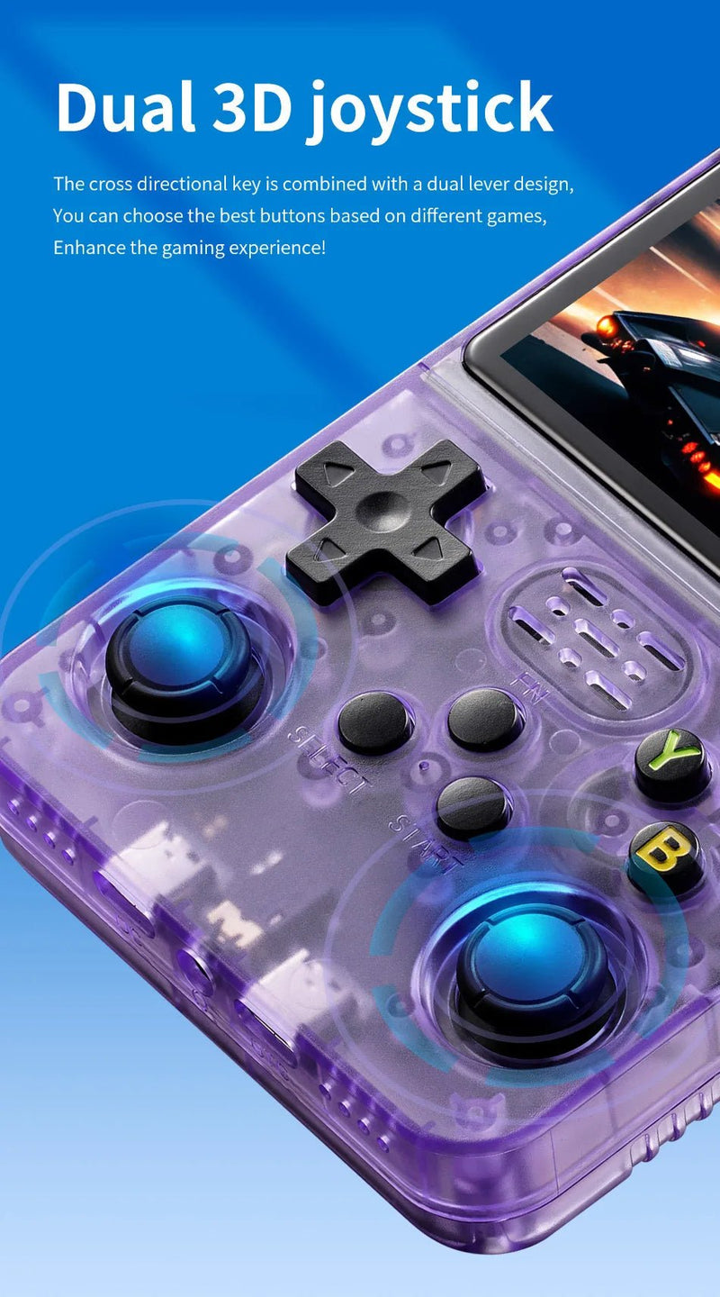 Portable R36S open - source handheld 3.5 - inch high - definition gaming portable PSP retro joystick game console BA arcade machine - The Shack