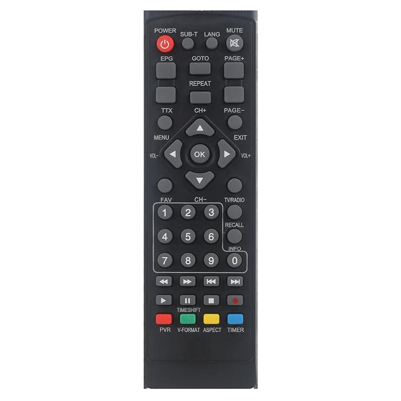 Remote Control Suitable For DVB - T2 For Smart Television STB HDTV For Smart Set Top Box High Definition Digital Remote Control - The Shack