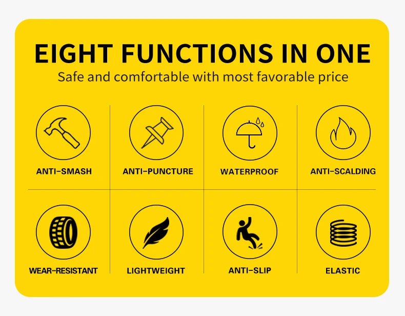 Safety Shoes Men Steel Toe Work Shoes Anti - smash Anti - puncture Indestructible Shoes Protective Boots Tactical Boots - The Shack