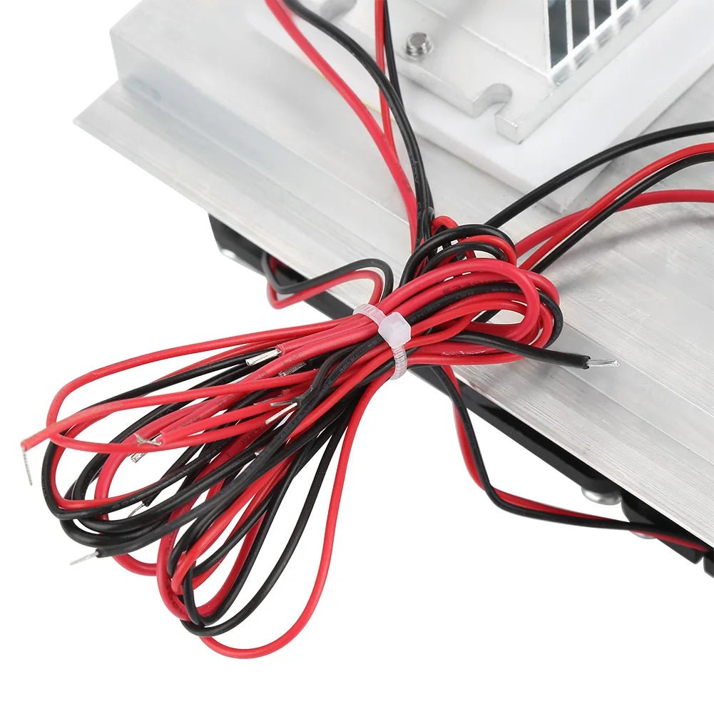 Thermoelectric Cooler, Semiconductor Refrigeration Cooling Device Thermoelectric Cooler 12A 12V DIY Mini Fridge - The Shack
