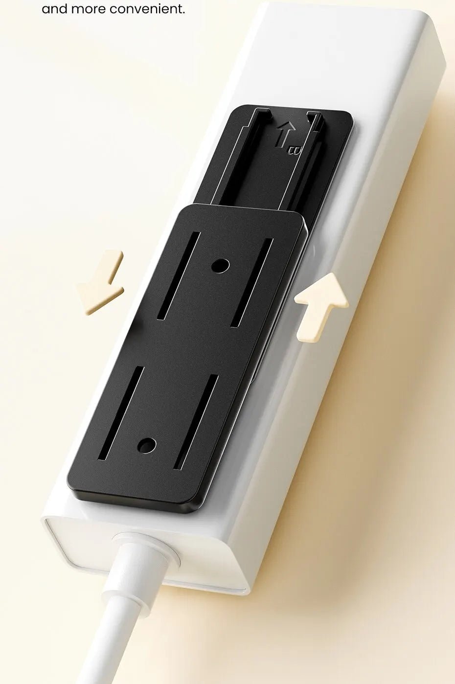 Toocki Phone Charger Strip Holder Stand For GaN USB Type C Charger Storage Bracket Punch - free Holder For Phone Charger 100W 140W - The Shack