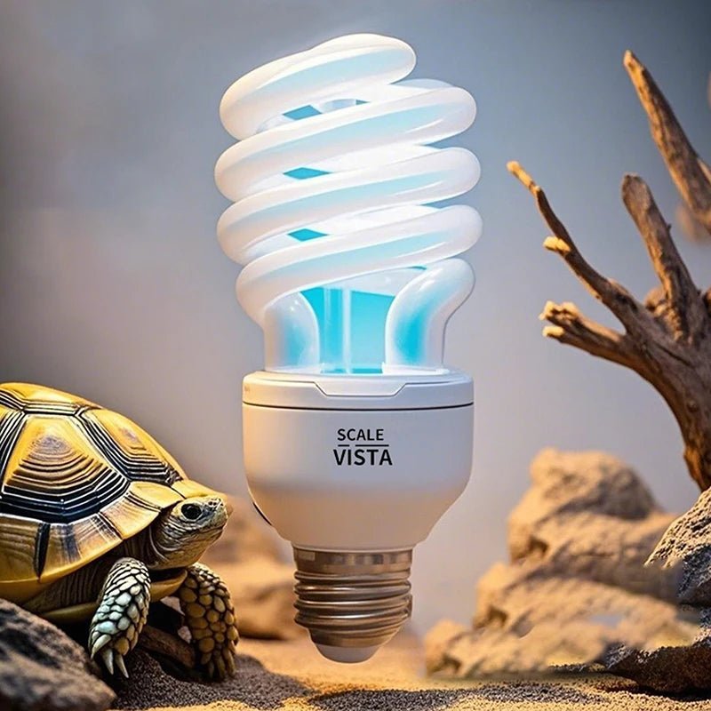 〔★★★〕UVB 5.0/10.0 13/26W Basking Light Bulb Natural Nightlight Heating Bulb For Reptiles And Amphibian - The Shack