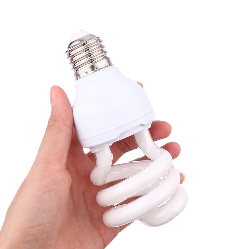 〔★★★〕UVB 5.0/10.0 13/26W Basking Light Bulb Natural Nightlight Heating Bulb For Reptiles And Amphibian - The Shack