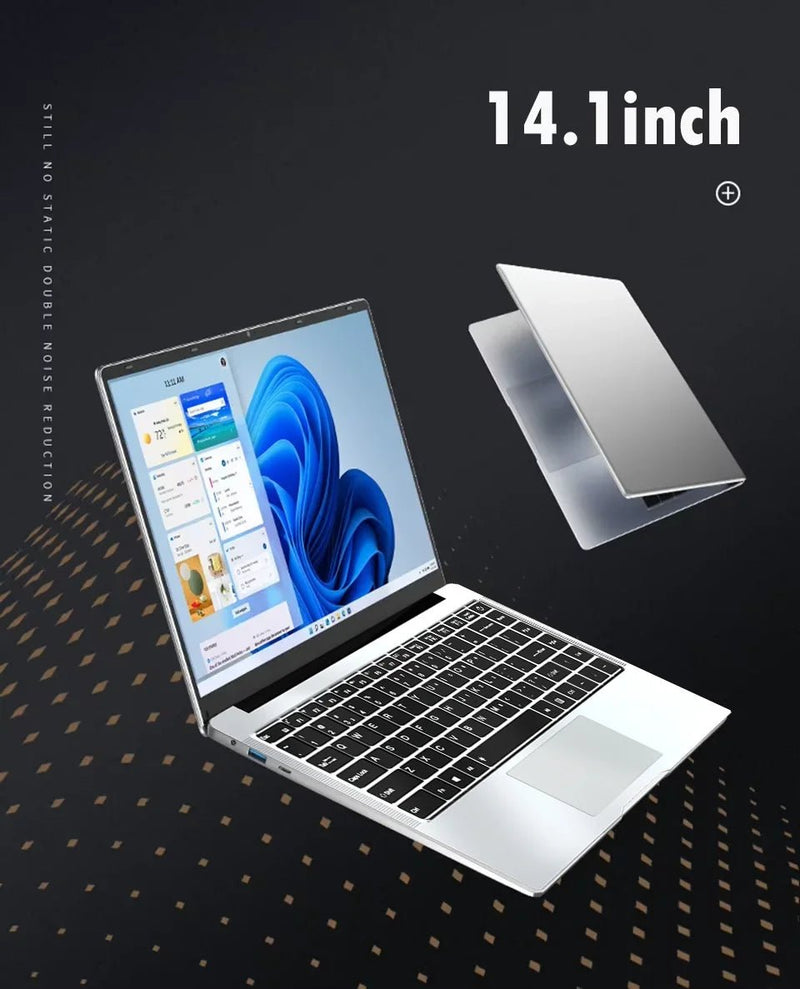 Windows 11 Office Laptop intel core i7 - 7500U/intel Atom x7 A3950 12GB RAM 1TB/2TB SSD 4K HD NoteBook Study Laptops - The Shack