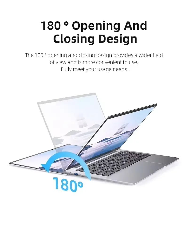 Windows 11 Office Laptop intel core i7 - 7500U/intel Atom x7 A3950 12GB RAM 1TB/2TB SSD 4K HD NoteBook Study Laptops - The Shack
