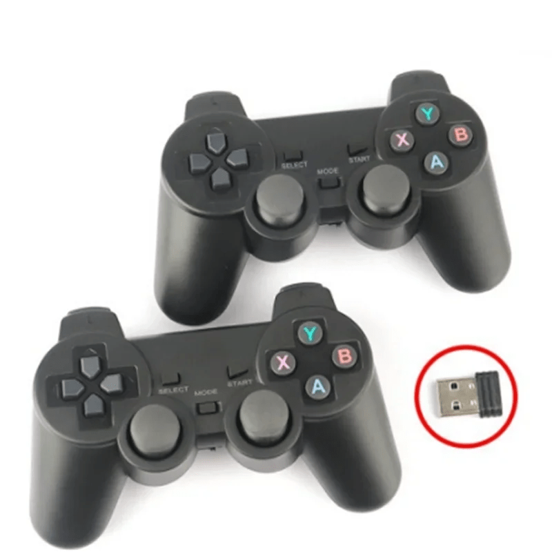 Wireless Controller GD10 4K HD 128G 40000 Retro Games Video Game Console Controller with Wireless Controllers For PSP PS1 GBA Bo - The Shack