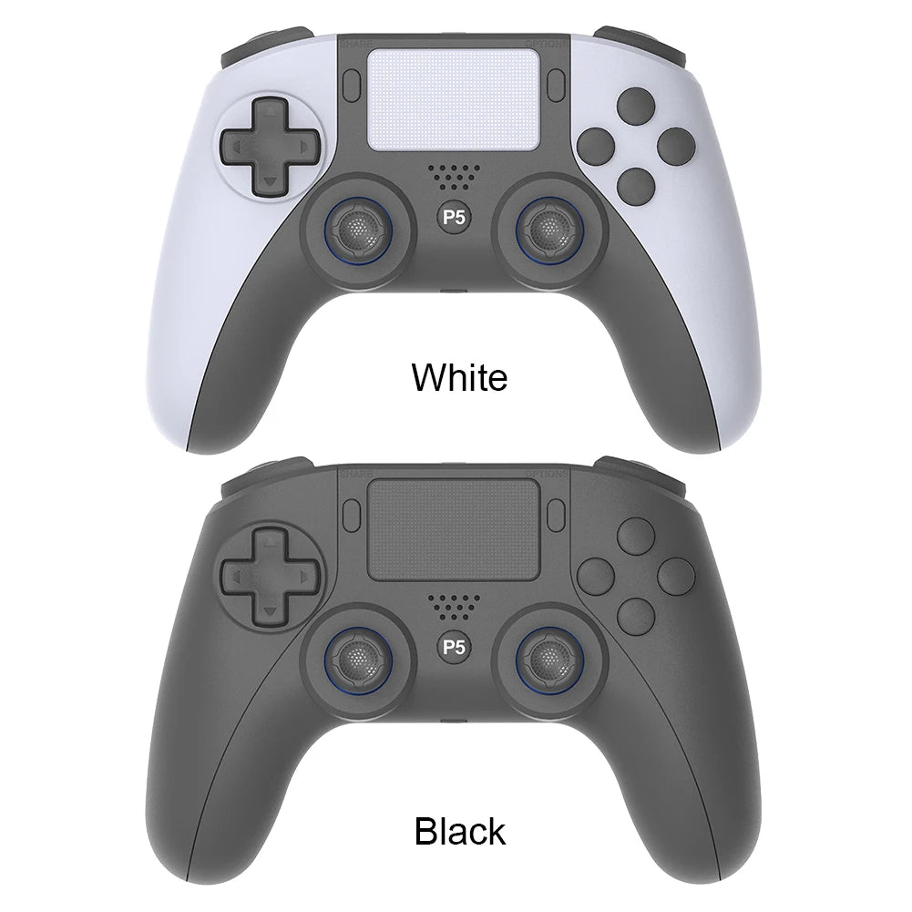 Wireless Gamepad For PS5 PS5 Slim PC Bluetooth4.0 Gaming Controller Dual Vibration Controller 6 Axis Gyro/Turbo Joystick Gamepad - The Shack