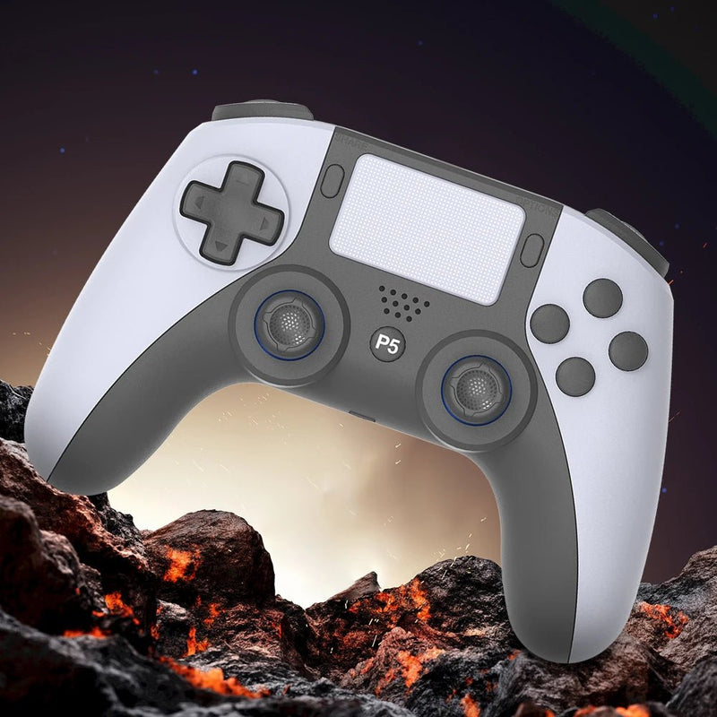 Wireless Gamepad For PS5 PS5 Slim PC Bluetooth4.0 Gaming Controller Dual Vibration Controller 6 Axis Gyro/Turbo Joystick Gamepad - The Shack